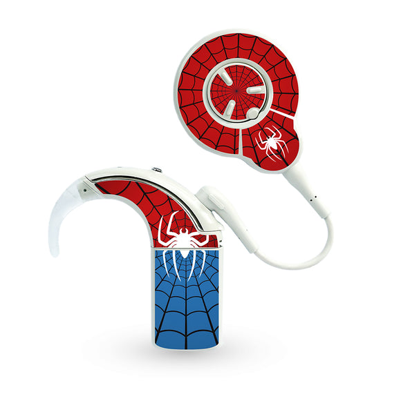 Spidey Superhero skins for Cochlear Nucleus 8 (N8)