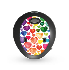 Rainbow Hearts skin for Cochlear Osia 2 sound processors
