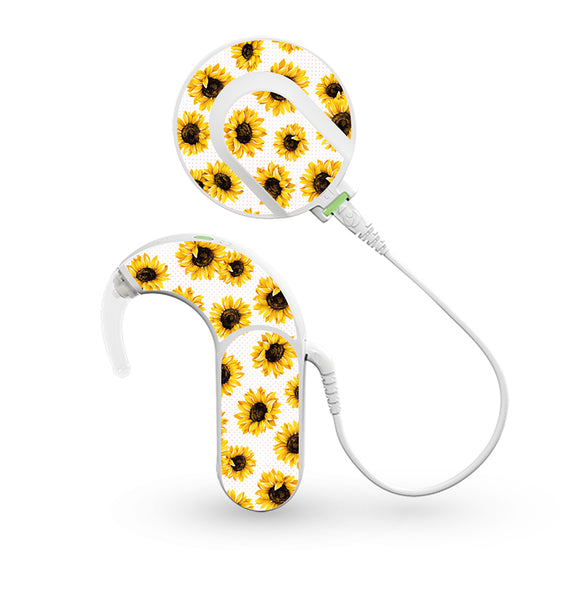 Sunflowers skin for Med-El Sonnet and Sonnet 2 Cochlear Implants