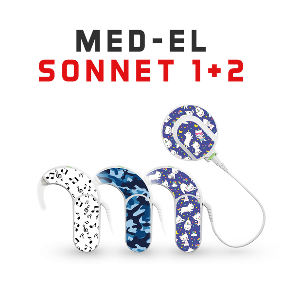 Hearoes skins for Med-El Sonnet Cochlear Implants