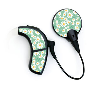 Daisies skin for Advanced Bionics Naida and Marvel