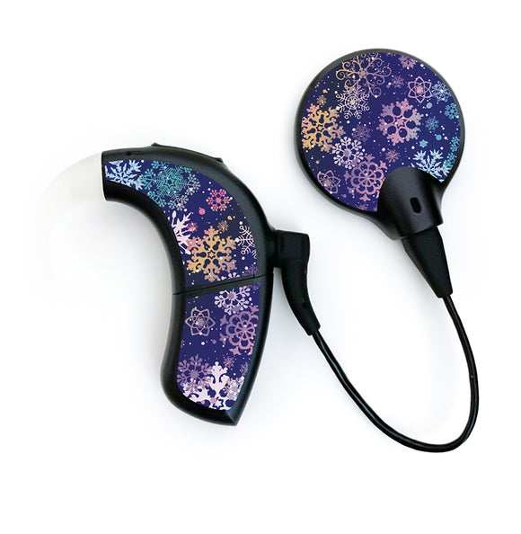 Neon Christmas skin for Advanced Bionics Naida and Marvel