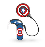 America Superhero skin for Med-El Sonnet 3 Cochlear Implants