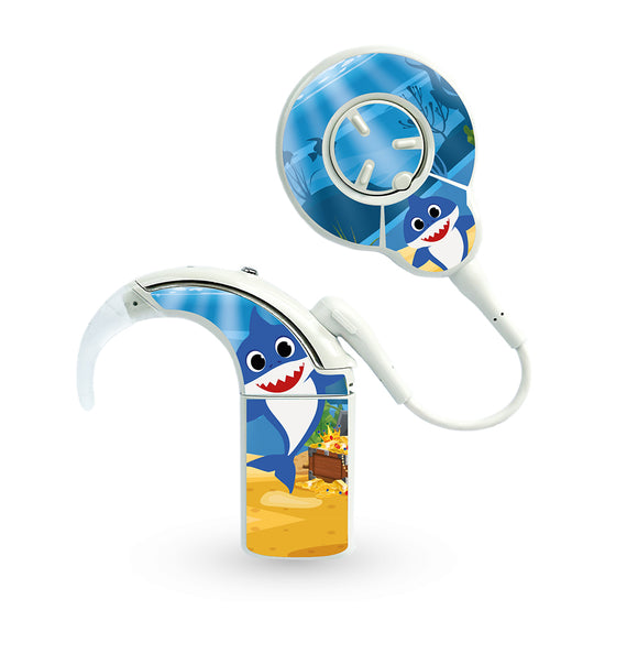 Baby Shark skins for Cochlear Nucleus 8 (N8)