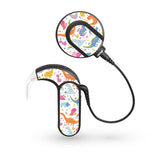 Colourful Dinosaurs skin for Med-El Sonnet 3 Cochlear Implants
