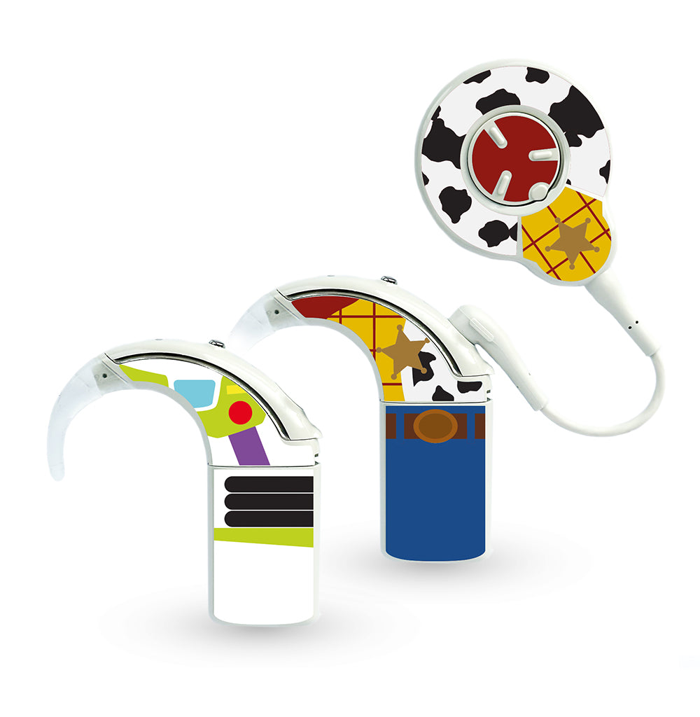 Cowboy Spaceman Cowboy Spaceman - stickers for Cochlear Implants – Hearoes