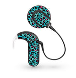 Funky Leopard Print skin for Med-El Sonnet 3 Cochlear Implants