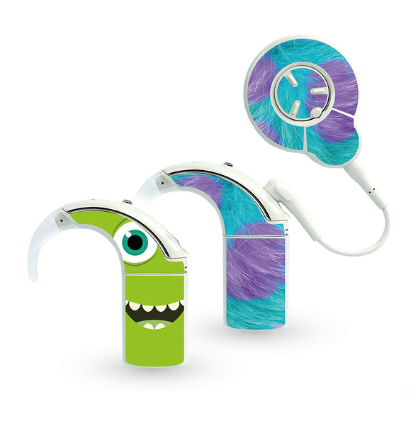 Monsters skins for Cochlear Nucleus 8 (N8)