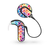 Rainbow Hearts skin for Med-El Sonnet 3 Cochlear Implants