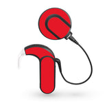 Red skin for Med-El Sonnet 3 Cochlear Implants