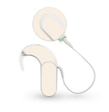 Cream Pastel skin for Med-El Sonnet and Sonnet 2 Cochlear Implants