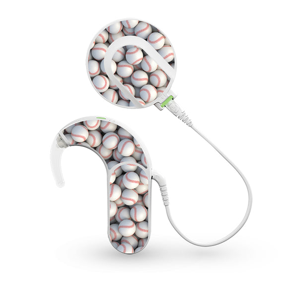Baseball skin for Med-El Sonnet and Sonnet 2 Cochlear Implants