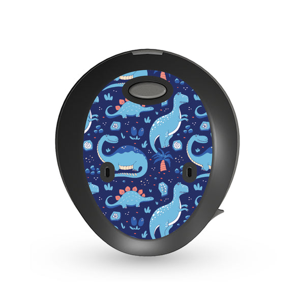 Blue Dinosaurs skin for Cochlear Osia 2 sound processors