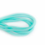 light blue cable twist for cochlear implants and hearing aids