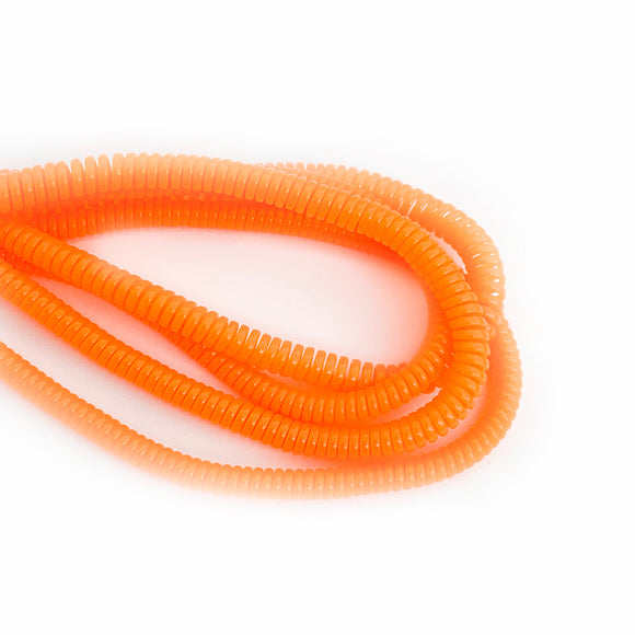 orange cable twist for cochlear implants and hearing aids