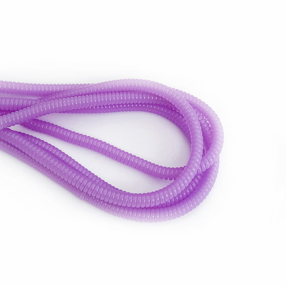 purple cable twist for cochlear implants and hearing aids