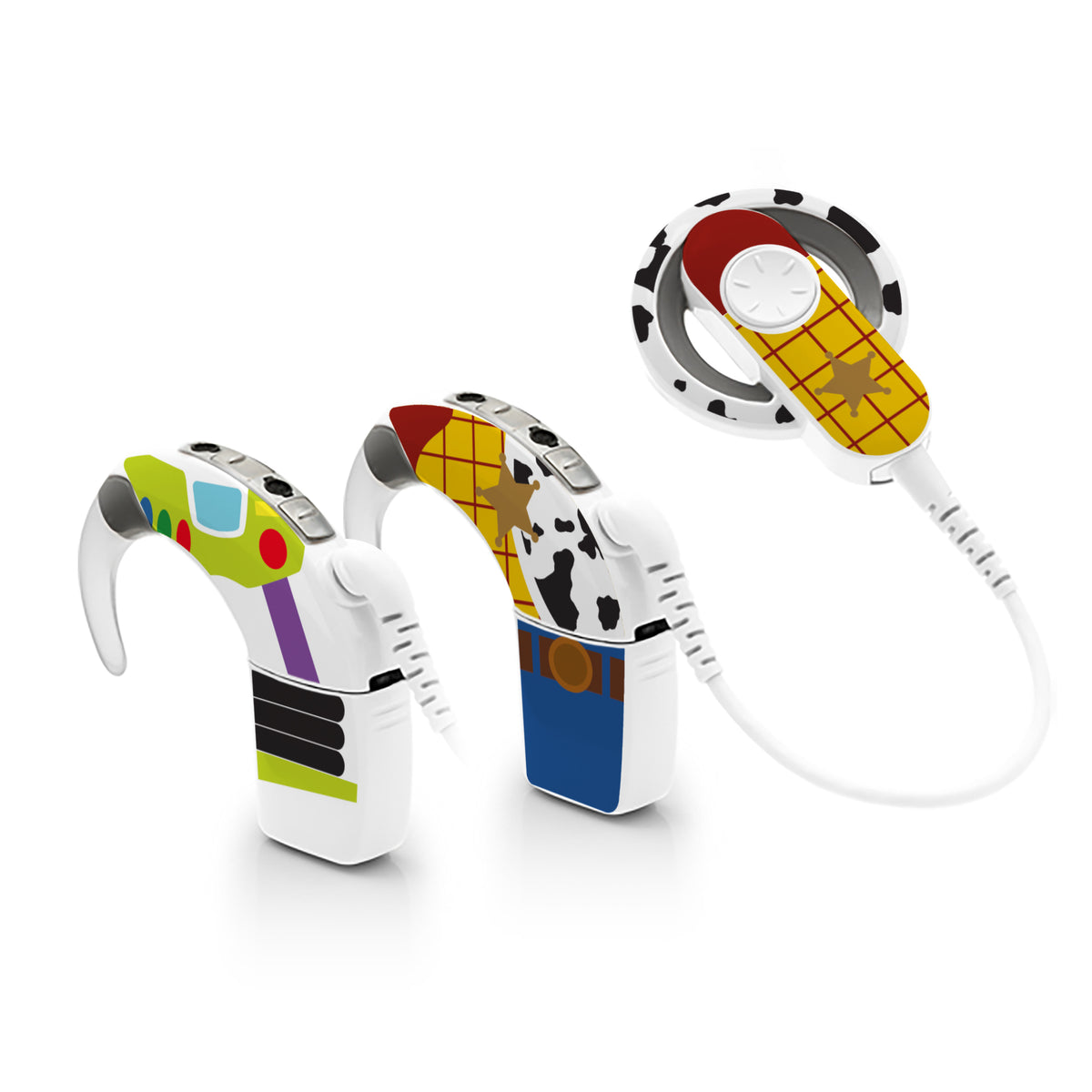 Cowboy Spaceman Cowboy Spaceman - stickers for Cochlear Implants – Hearoes