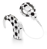 Football skin for Cochlear Implant, Advanced Bionics