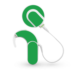 Green skin for Med-El Sonnet and Sonnet 2 Cochlear Implants
