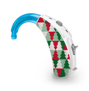 Christmas Trees skin for Hearing Aid