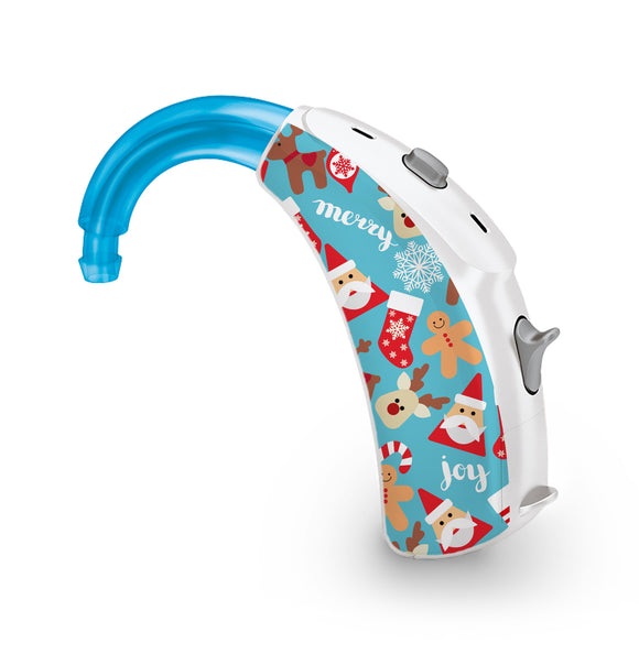 Happy Holidays skin for Hearing Aid