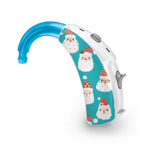 Santa Heads skin for Hearing Aid