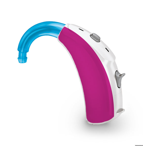Hot Pink skin for Hearing Aid