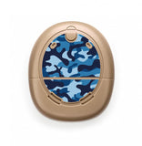 Camouflage Blue skin for Nucleus Kanso sound processors
