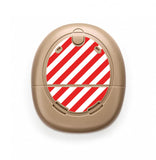 Candy Cane skin for Nucleus Kanso sound processors