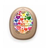 Rainbow Hearts skin for Nucleus Kanso sound processors