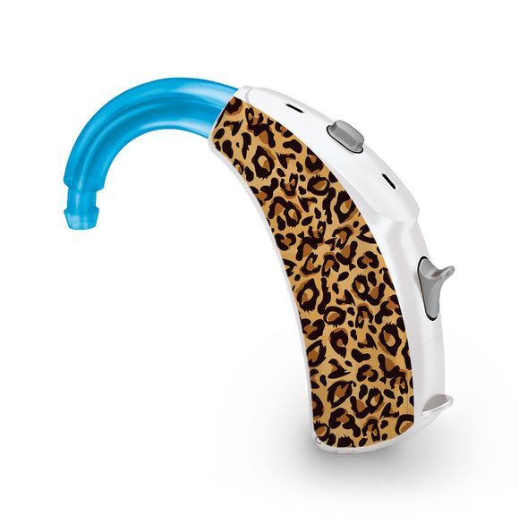 Leopard Print skin for Hearing Aid