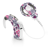 Love Hearts skin for Cochlear Implant, Advanced Bionics