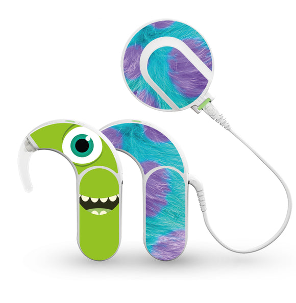 Monsters skin for Med-El Sonnet and Sonnet 2 Cochlear Implants