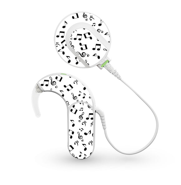 Music Notes skin for Med-El Sonnet and Sonnet 2 Cochlear Implants