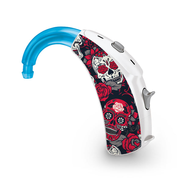 Day of the Dead skin for Hearing Aid