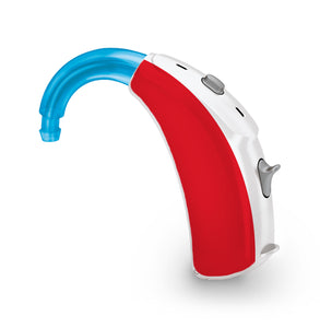 Red skin for Hearing Aid