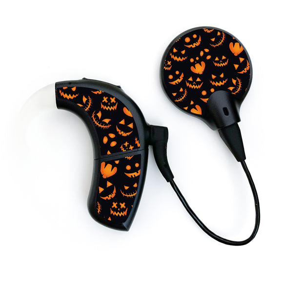 Scary Pumpkins skin for Advanced Bionics Naida and Marvel