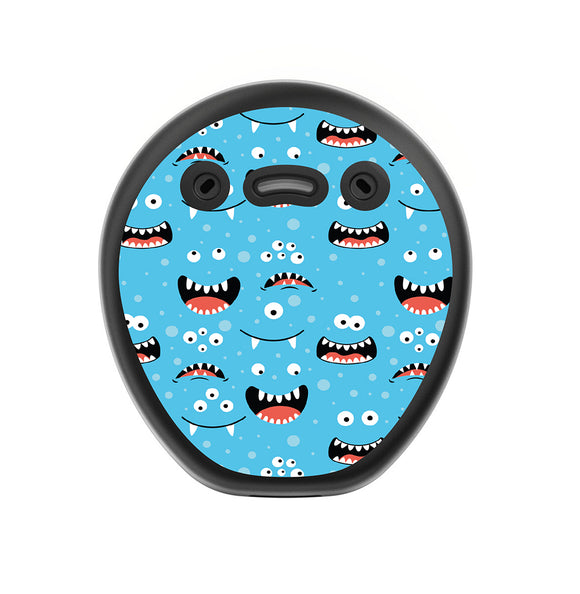 Silly Monster Faces skin for Nucleus Kanso 2 sound processors
