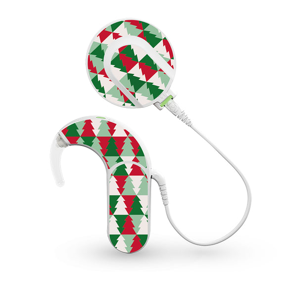 Christmas Trees skin for Med-El Sonnet and Sonnet 2 Cochlear Implants