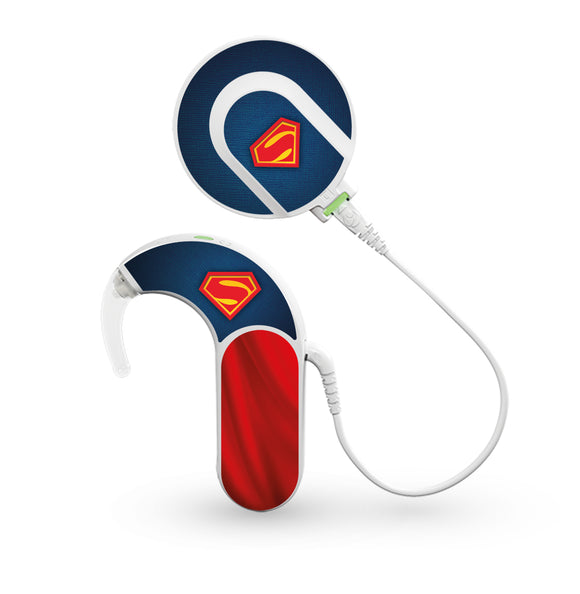 Superhero skin for Med-El Sonnet and Sonnet 2 Cochlear Implants