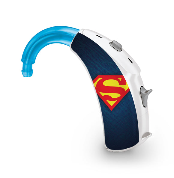 Superman skin for Hearing Aid