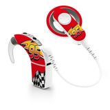 Lightning Racer skin for Cochlear Implant, Advanced Bionics