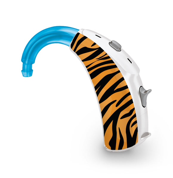 Tiger Print skin for Hearing Aid