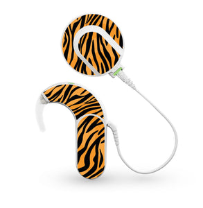 Tiger Print skin for Med-El Sonnet and Sonnet 2 Cochlear Implants