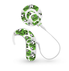 Urban Football skin for Med-El Sonnet and Sonnet 2 Cochlear Implants