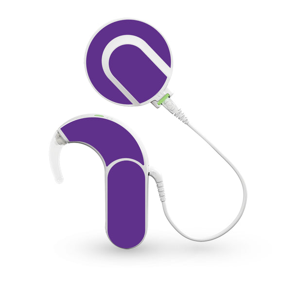 Violet skin for Med-El Sonnet and Sonnet 2 Cochlear Implants