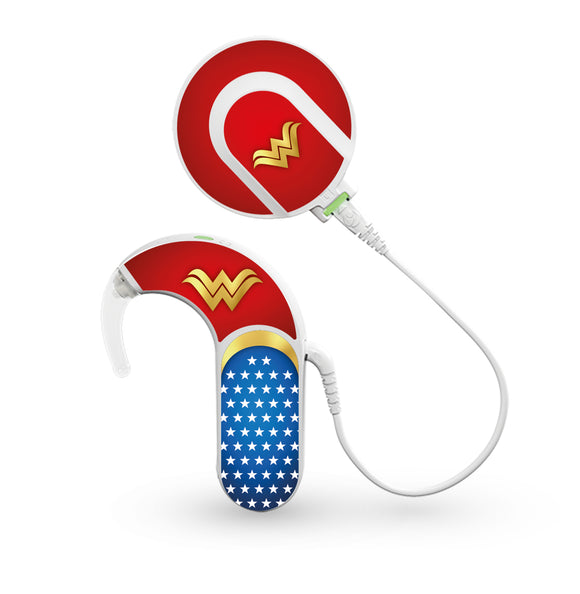 Wonder Superhero skin for Med-El Sonnet and Sonnet 2 Cochlear Implants