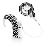 Zebra Print skin for Cochlear Implant, Advanced Bionics