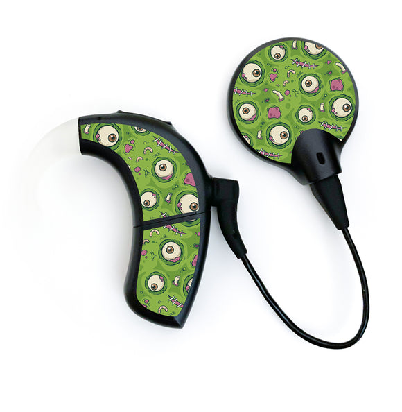 Zombie Eyeballs skin for Advanced Bionics Naida and Marvel